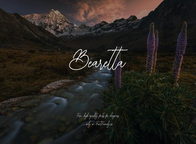 Bearetta Font