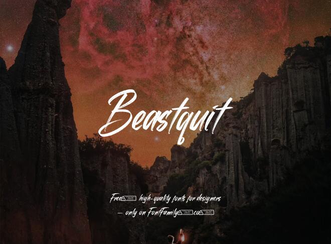 Beastquit Font