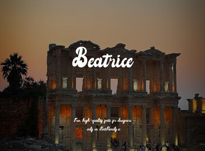 Beatrice Font