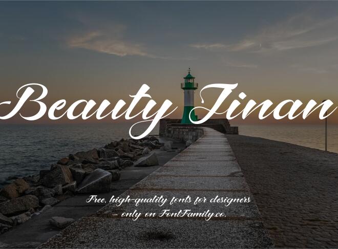 Beauty Jinan Font
