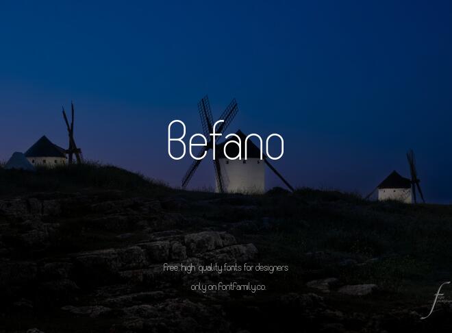 Befano Font