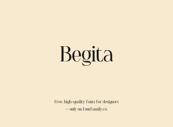 Begita Font