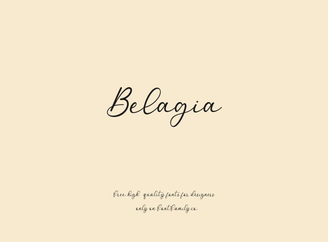 Belagia Font