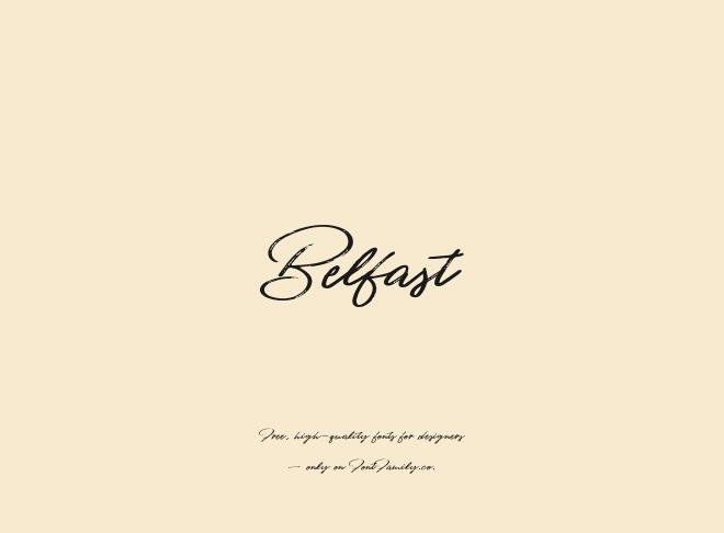 Belfast Font