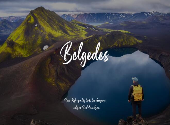 Belgedes Font