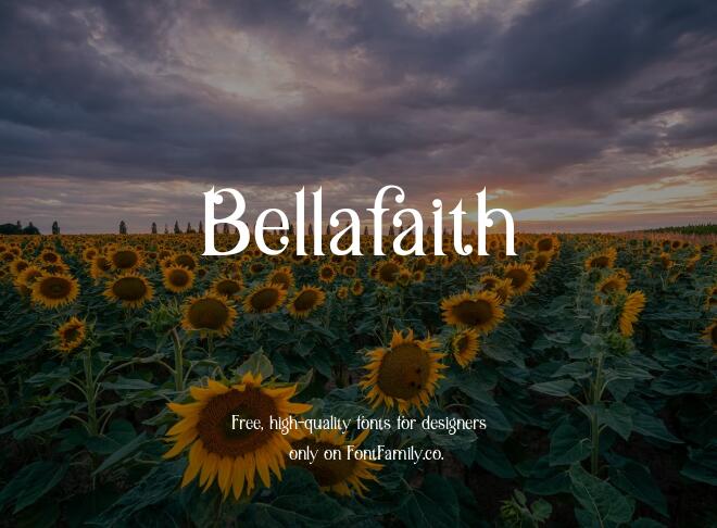 Bellafaith Font