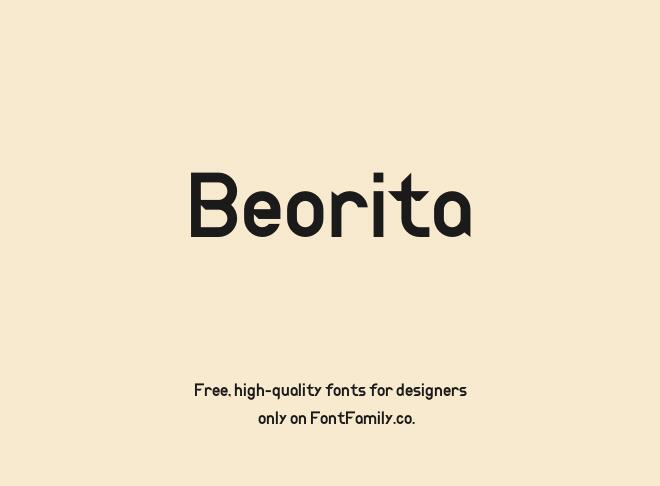 Beorita Font