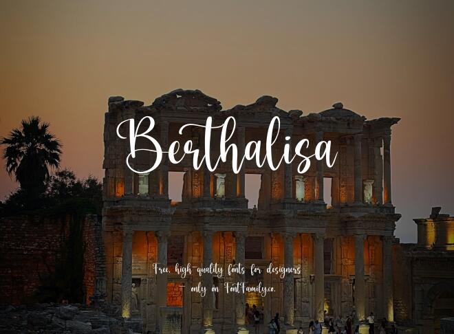 Berthalisa Font