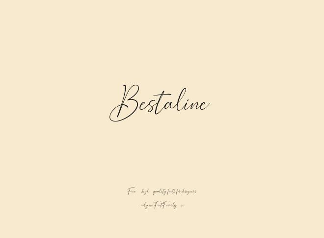 Bestaline Font