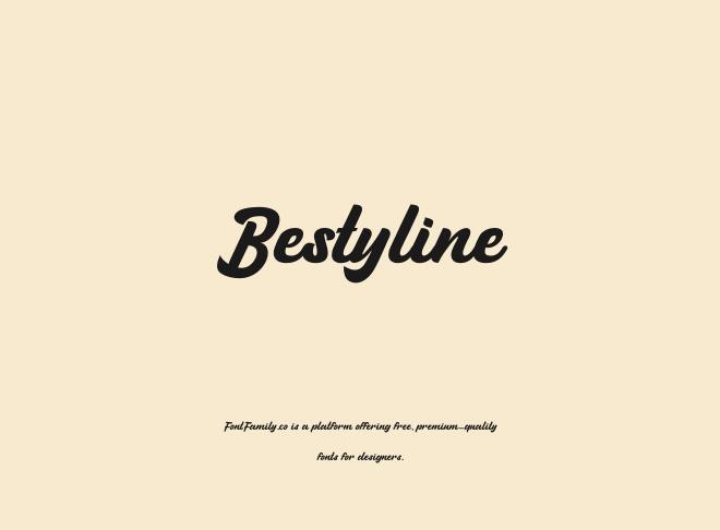Bestyline Font