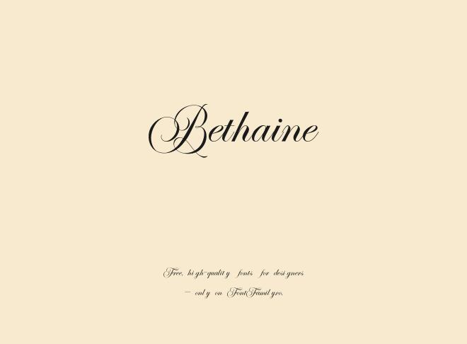 Bethaine Font