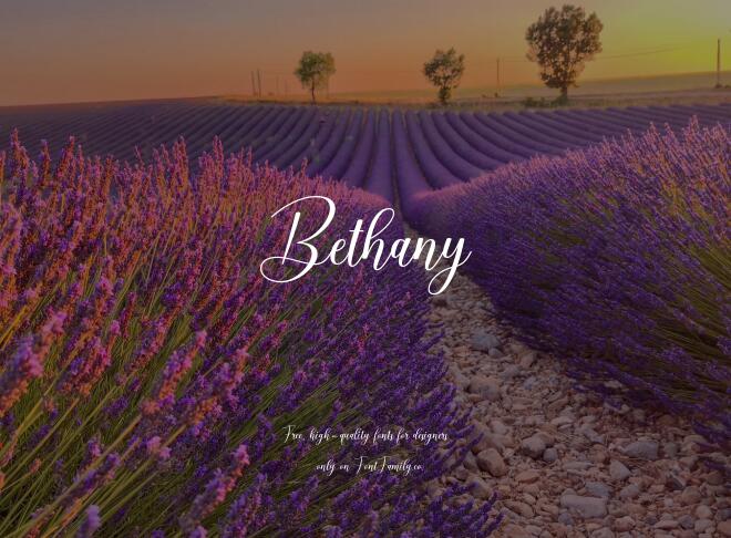 Bethany Font