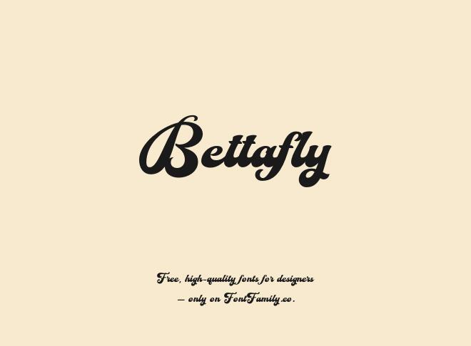 Bettafly Font