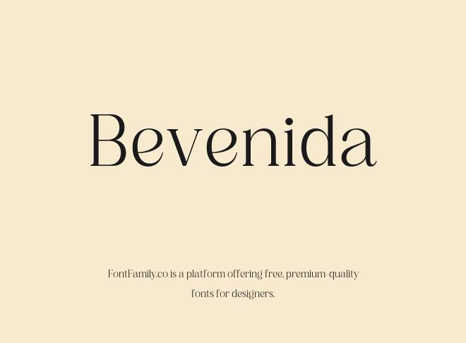 Bevenida Font