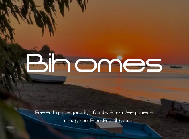 Bihomes Font