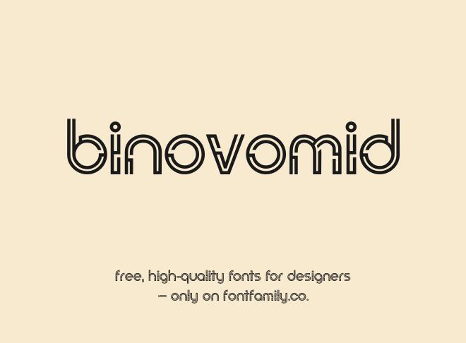 Binovomid Font