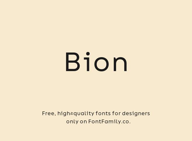 Bion Font