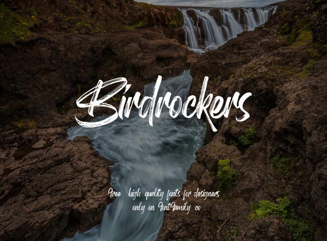 Birdrockers Font