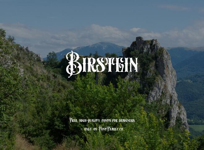 Birstein Font