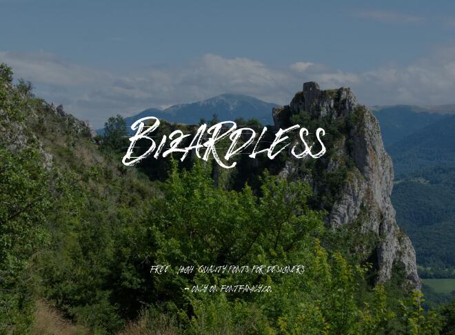 Bizardless Font