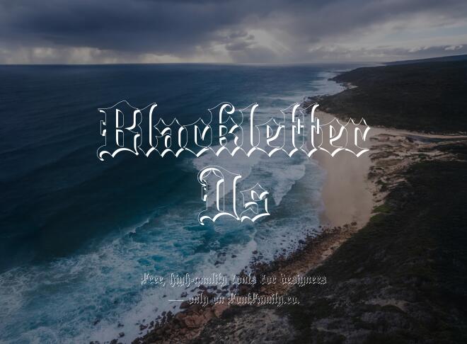 Blackletter Ds Font
