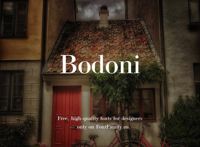 Bodoni Font
