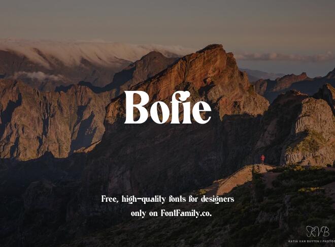 Bofie Font