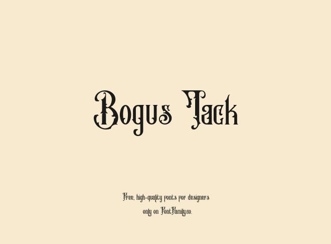 Bogus Jack Font