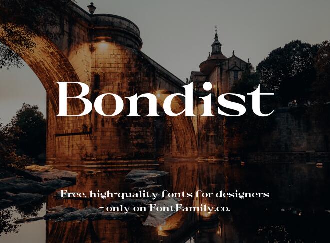 Bondist Font