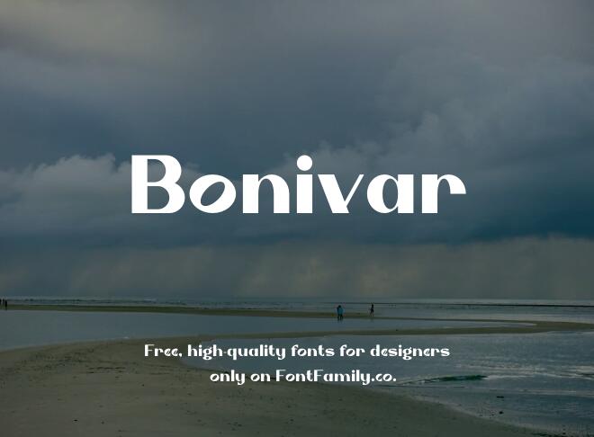 Bonivar Font