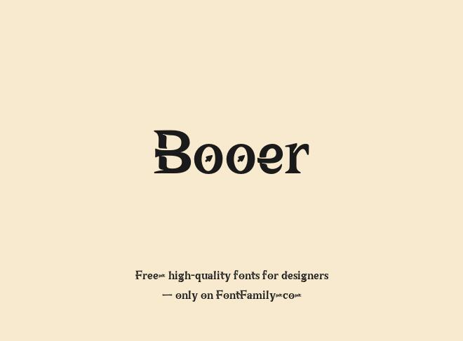 Booer Font