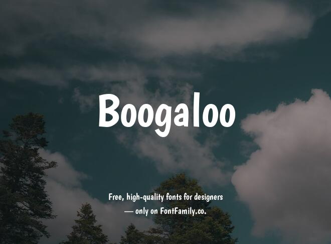 Boogaloo Font