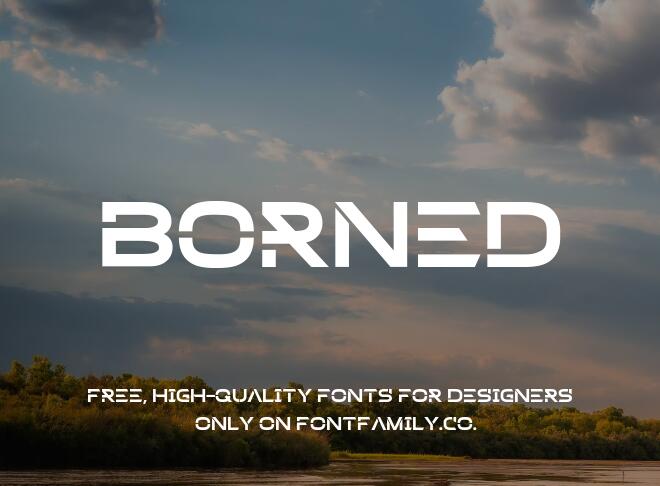 Borned Font