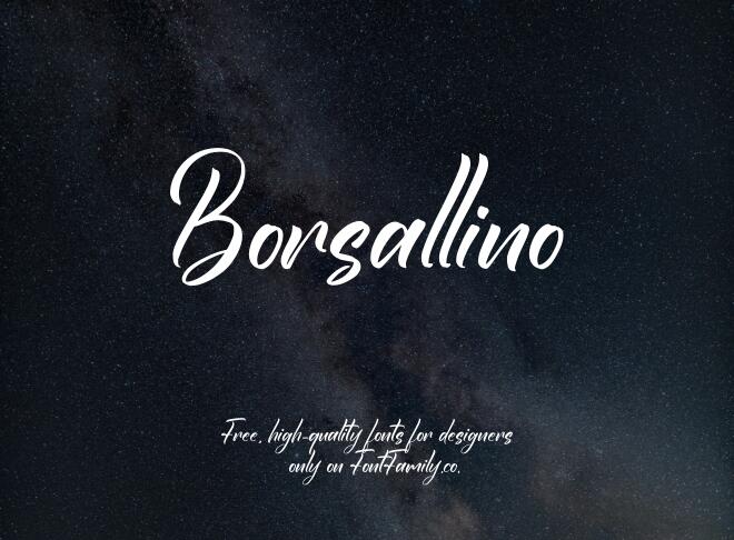 Borsallino Font