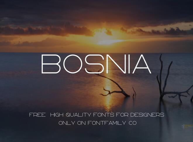 Bosnia Font