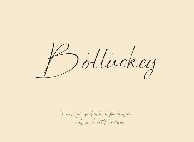 Bottuckey Font