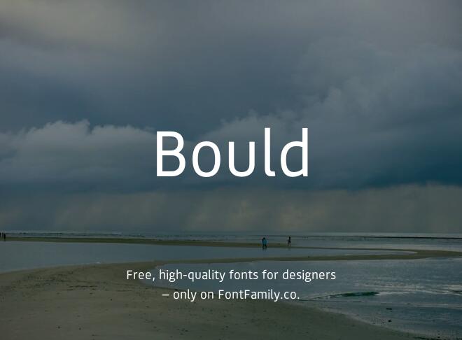 Bould Font