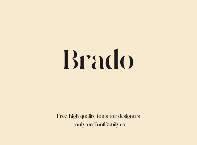 Brado Font