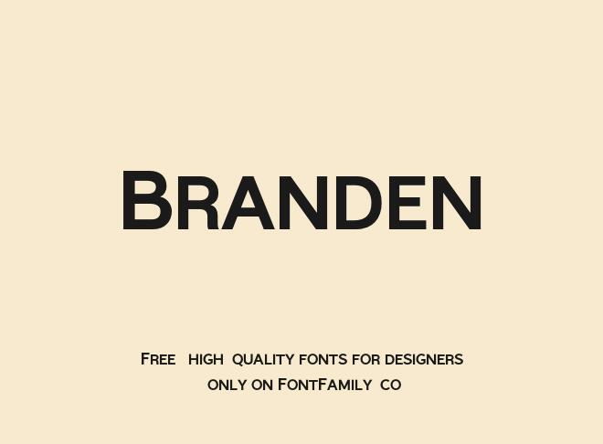 Branden Font