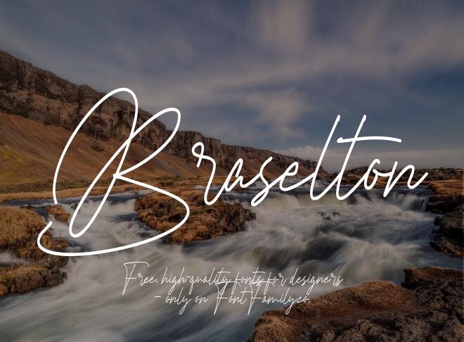 Braselton Font