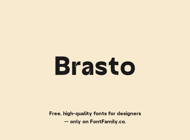 Brasto Font