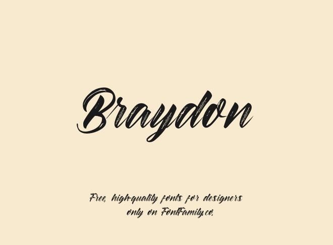 Braydon Font