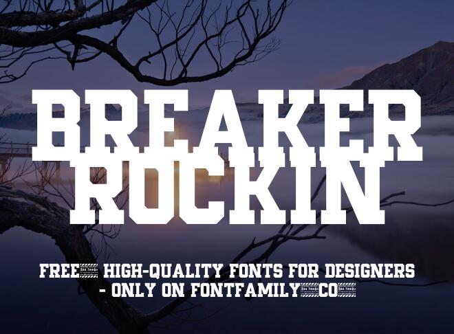Breaker Rockin Font