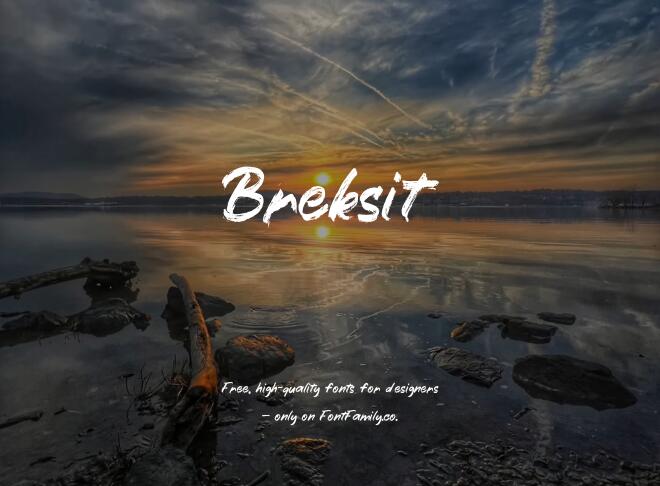 Breksit Font