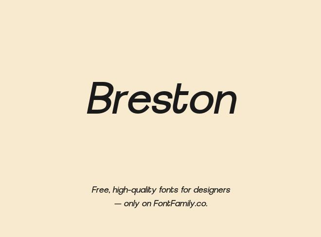 Breston Font