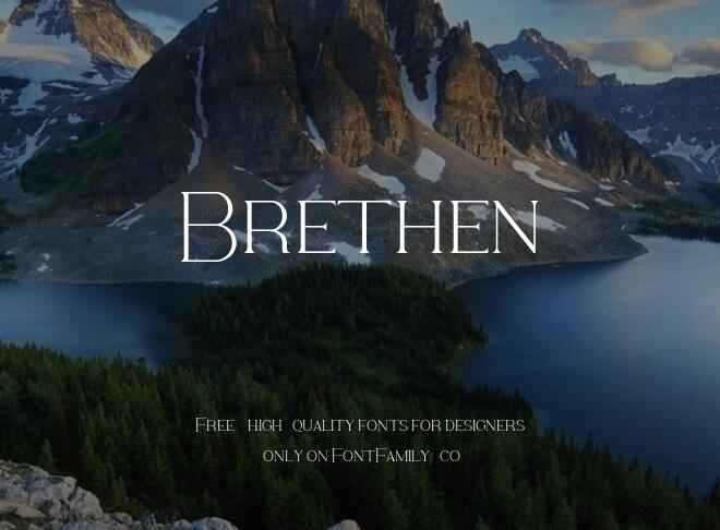 Brethen Font