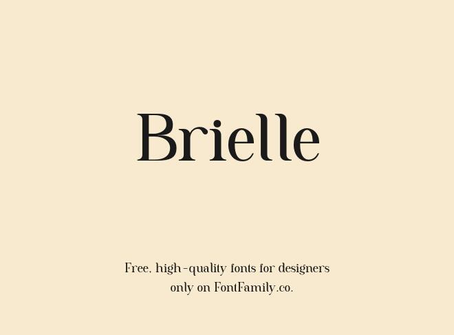 Brielle Font