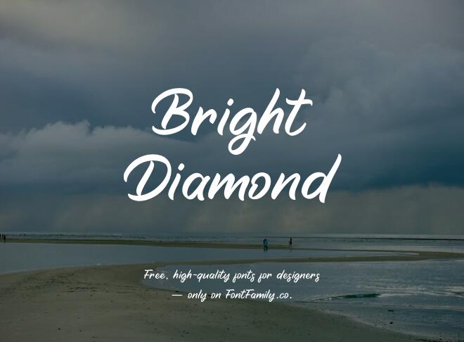 Bright Diamond Font