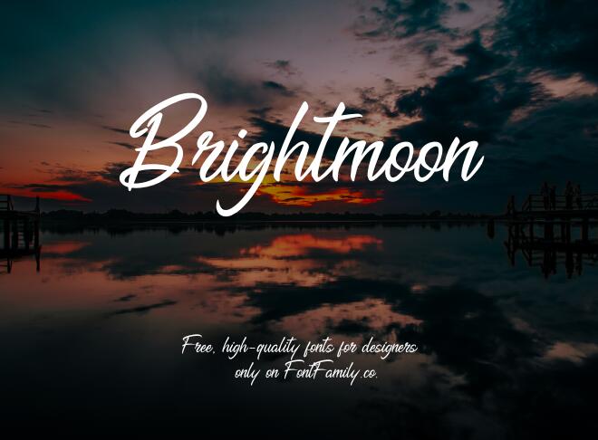 Brightmoon Font