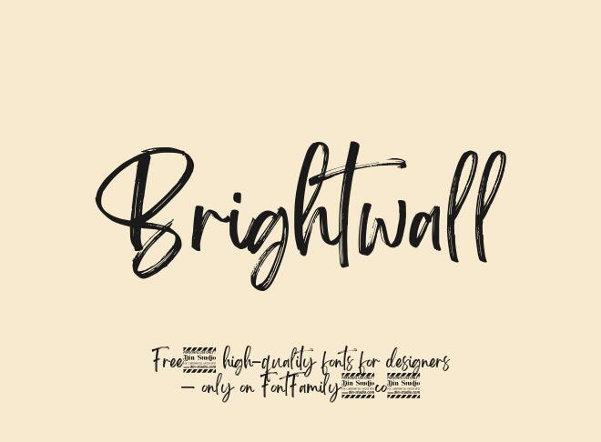 Brightwall Font